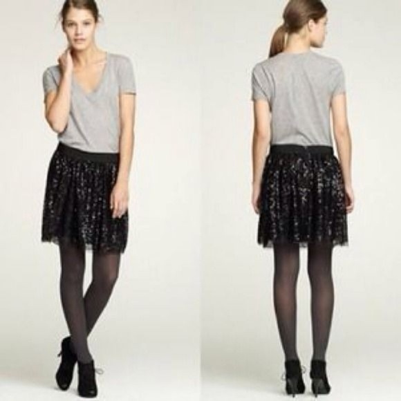 J. Crew Dresses & Skirts - 💐J. Crew Starry Night Sequin Mini Skirt